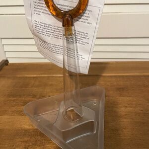 Tupperware Orange and Clear Bar Accessory